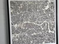 Load and play video in Gallery viewer, London Street Carving Map (Sold Out)
