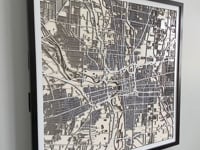 Load and play video in Gallery viewer, Columbus Street Carving Map (Sold Out)
