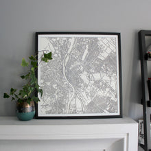 Load image into Gallery viewer, Budapest Street Carving Map (Sold Out)

