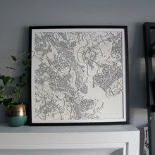 Load image into Gallery viewer, Charleston Street Carving Map (Sold Out)
