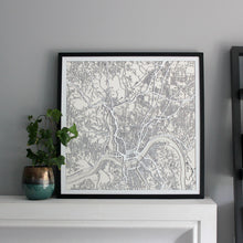 Load image into Gallery viewer, Cincinnati Street Carving Map (Sold Out)

