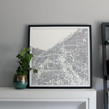 Load image into Gallery viewer, Cleveland Street Carving Map (Sold Out)
