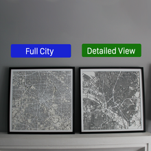 Load image into Gallery viewer, Dallas Street Carving Map (Sold Out) (1448768962611)
