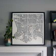 Load image into Gallery viewer, Los Angeles Street Carving Map
