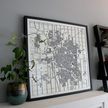 Load image into Gallery viewer, Lincoln Street Carving Map (Sold Out) (4363402412147)
