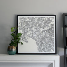 Load image into Gallery viewer, Melbourne Street Carving Map (Sold Out)
