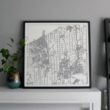 Load image into Gallery viewer, St. Catharines-Niagara Street Carving Map (Sold Out)
