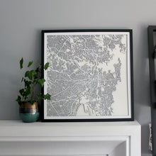 Load image into Gallery viewer, Sydney Street Carving Map (Sold Out)
