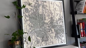 Spokane Street Carving Map