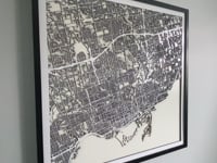 Toronto Street Carving Map