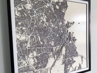 Copenhagen Street Carving Map