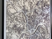 Cincinnati Street Carving Map