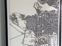 Vancouver Street Carving Map