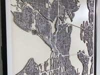 Load and play video in Gallery viewer, Seattle Street Carving Map (Sold Out)
