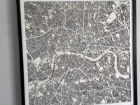 London Street Carving Map