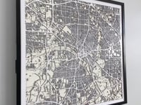 Dallas Street Carving Map