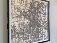 Grand Rapids Street Carving Map