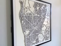 Adelaide Street Carving Map