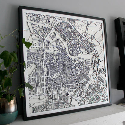 Amsterdam Street Carving Map (Sold Out) (4396851626099)