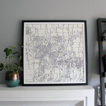 Load image into Gallery viewer, Ann Arbor Street Carving Map (Sold Out)
