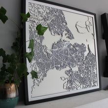Lade das Bild in den Galerie-Viewer, Auckland Street Carving Map (Sold Out) (2151710326835)
