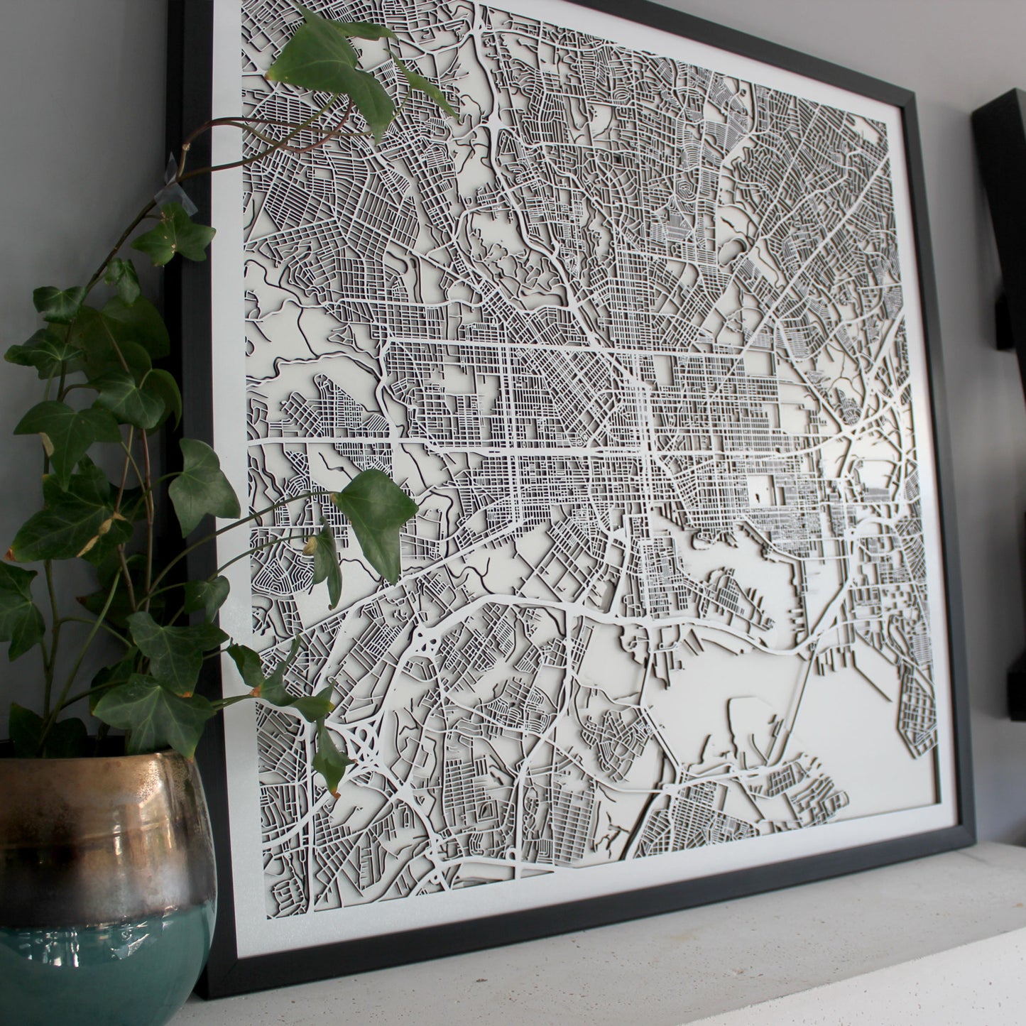 Baltimore Street Carving Map (Sold Out) (2116635820083)