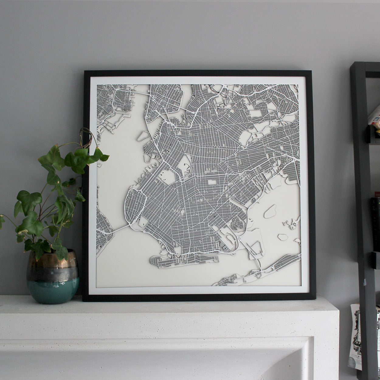 Brooklyn Street Carving Map