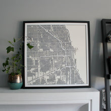 Load image into Gallery viewer, Chicago Street Carving Map
