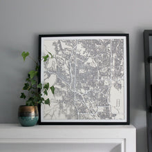 Load image into Gallery viewer, Colorado Springs Street Carving Map (Sold Out)
