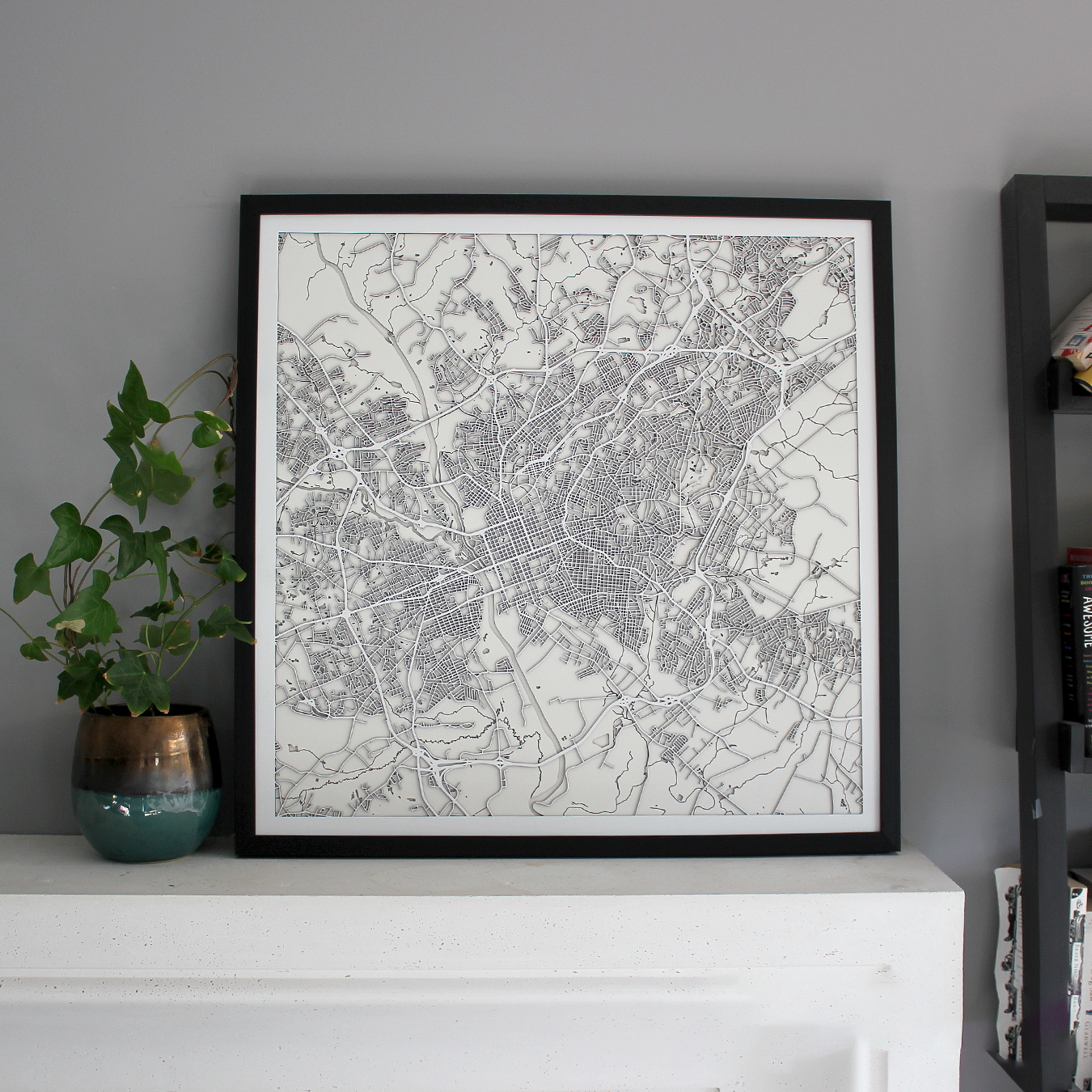 Columbia Street Carving Map (Sold Out)