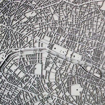 Paris Street Carving Map (Sold Out) (1883743158323)