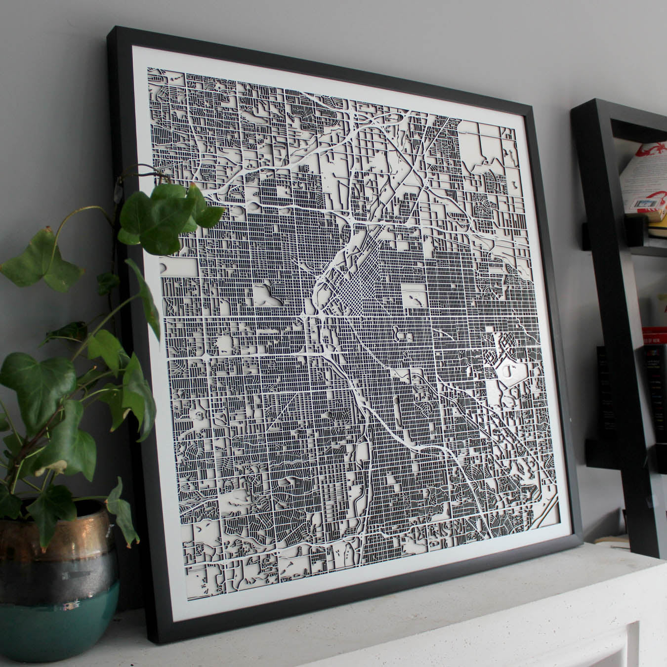 Denver Street Carving Map (Sold Out) (1819823636531)