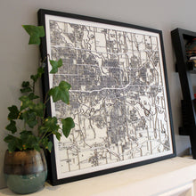 Lade das Bild in den Galerie-Viewer, Des Moines Street Carving Map (Sold Out) (2215413841971)
