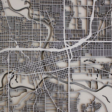Load image into Gallery viewer, Des Moines Street Carving Map (Sold Out) (2215413841971)
