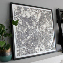 Lade das Bild in den Galerie-Viewer, Fort Worth Street Carving Map (Sold Out) (4423626260595)
