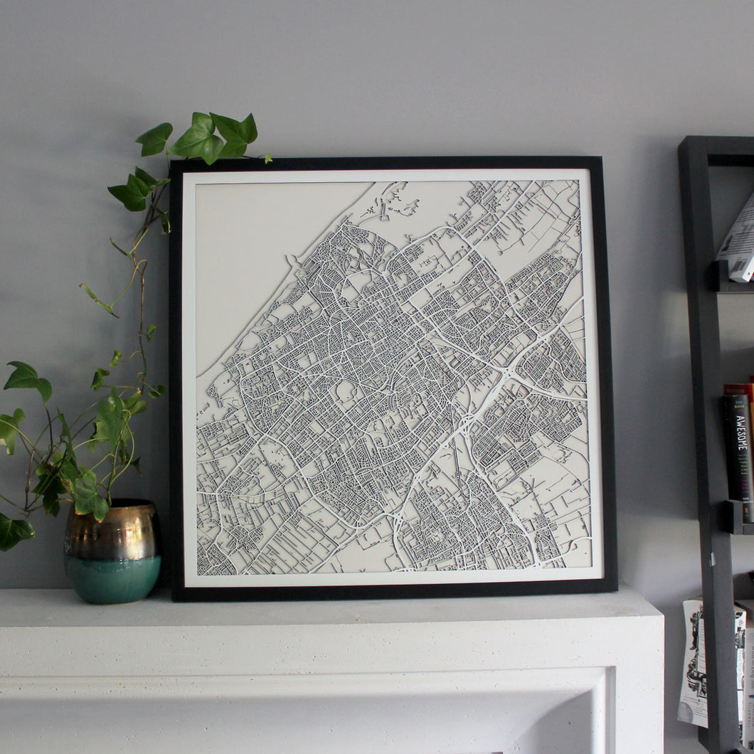 Hague Street Carving Map (Sold Out)