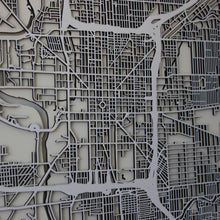 Lade das Bild in den Galerie-Viewer, Indianapolis Street Carving Map (Sold Out) (1745310089267)
