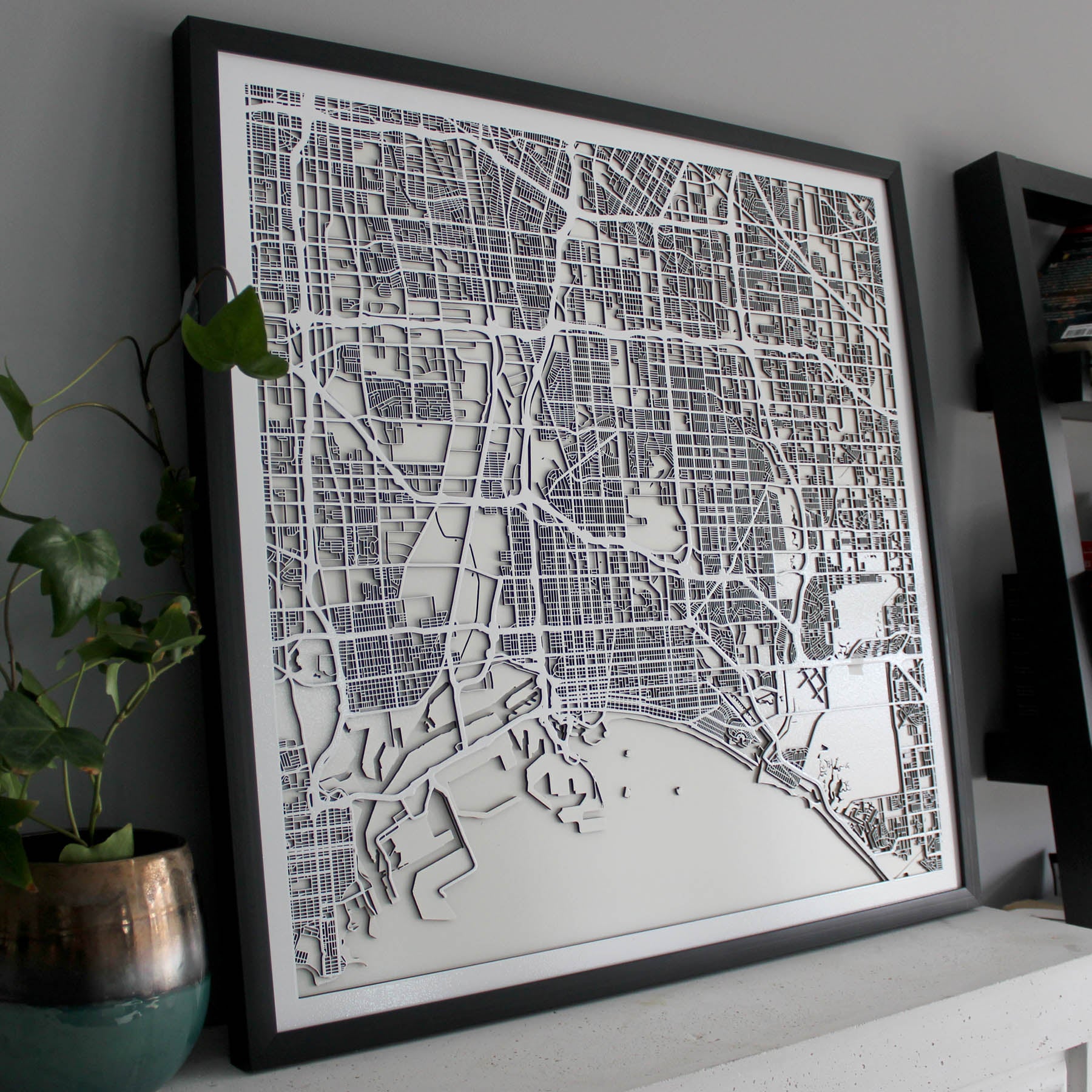 Long Beach Street Carving Map (Sold Out) (4389807325299)