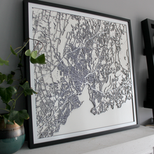 Load image into Gallery viewer, New Haven Street Carving Map (Sold Out) (4445851648115)
