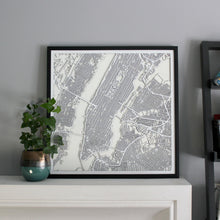 Load image into Gallery viewer, New York (Manhattan) Street Carving Map (Sold Out) (549310431283)
