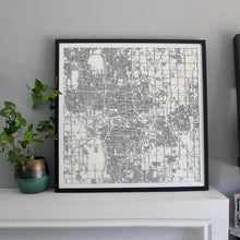 Lade das Bild in den Galerie-Viewer, Oklahoma City Street Carving Map (Sold Out)
