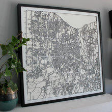 Load image into Gallery viewer, Rochester Street Carving Map (Sold Out) (4506129432691)
