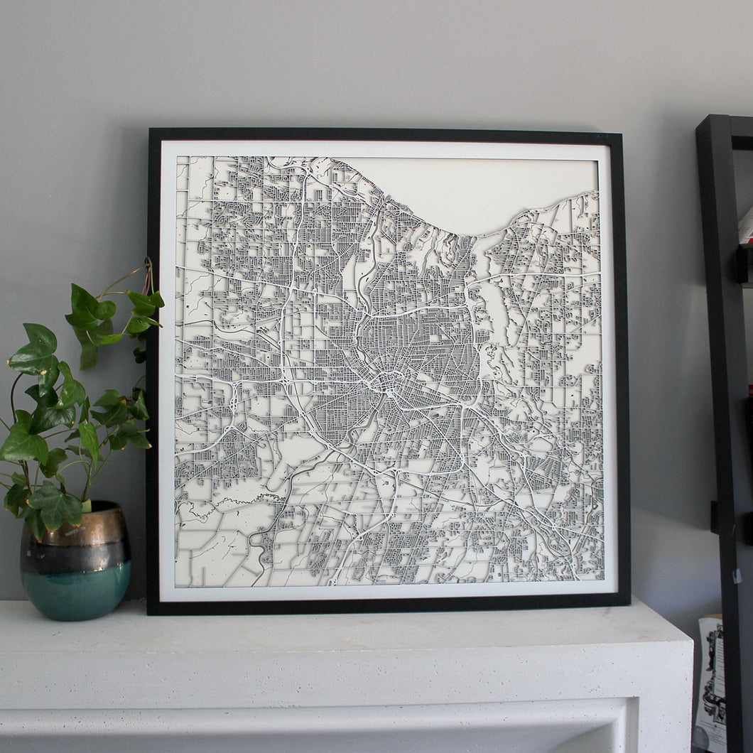 Rochester Street Carving Map (Sold Out)