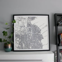 Lade das Bild in den Galerie-Viewer, Salt Lake City Street Carving Map
