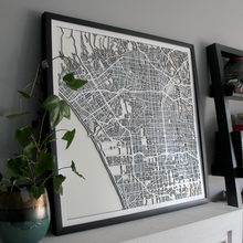 Lade das Bild in den Galerie-Viewer, Santa Monica / LA Street Carving Map (Sold Out) (4411561934963)
