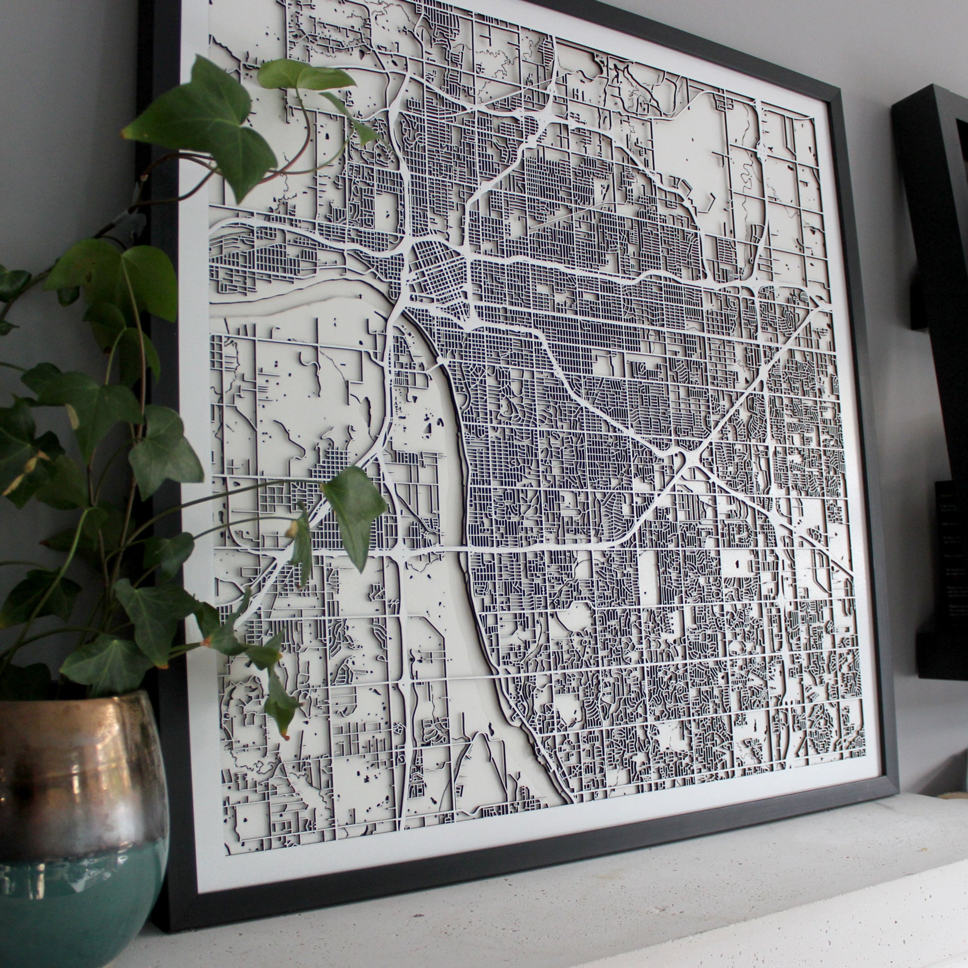 Tulsa Street Carving Map (Sold Out) (2116646338611)