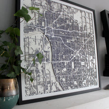 Load image into Gallery viewer, Tulsa Street Carving Map (Sold Out) (2116646338611)
