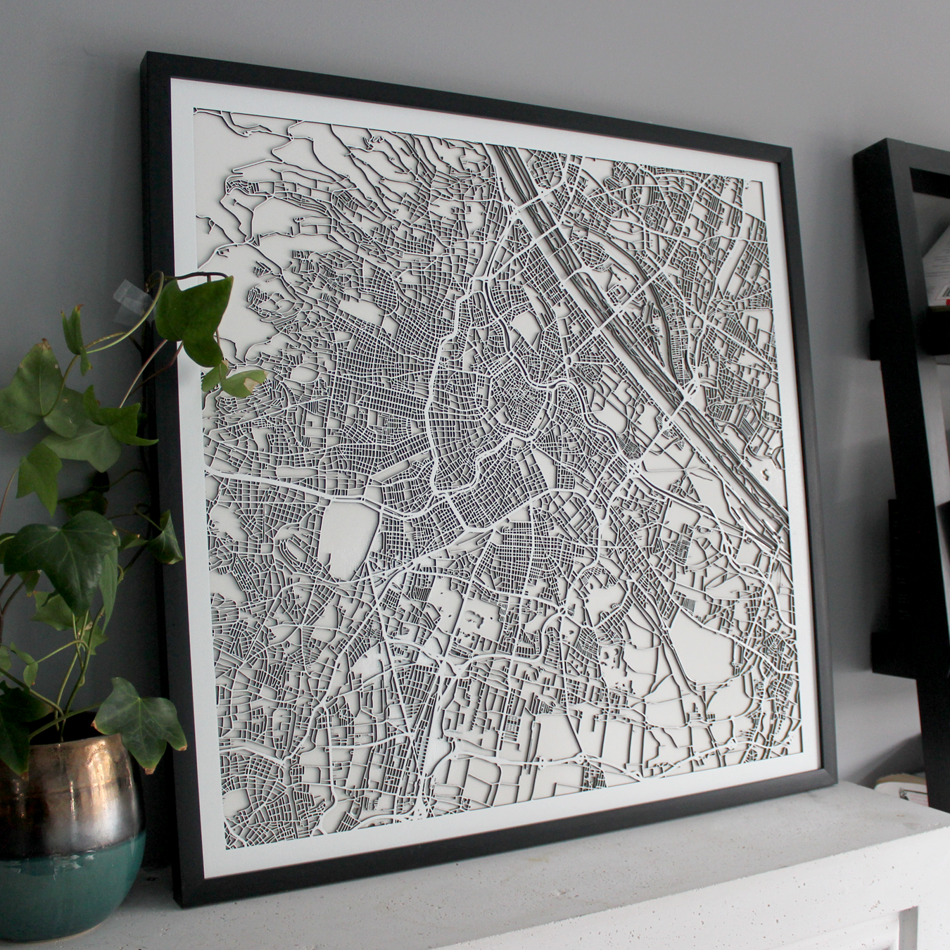 Vienna Street Carving Map (Sold Out) (4608747405427)