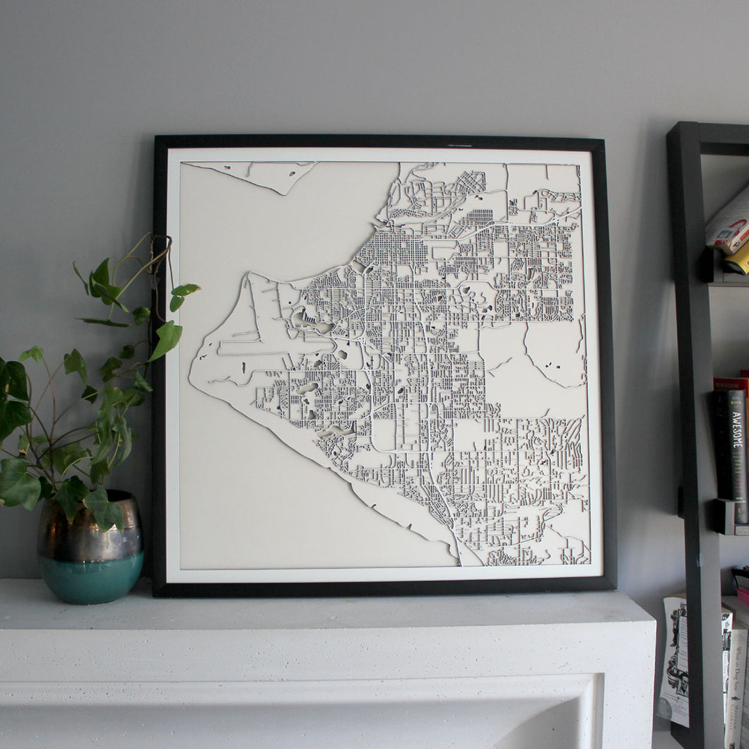 Anchorage Carving Map (Sold Out)