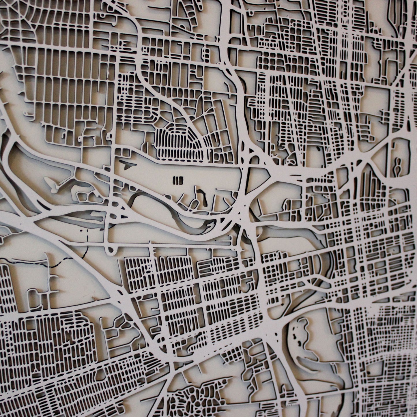 Columbus Street Carving Map (Sold Out) (1654079160371)